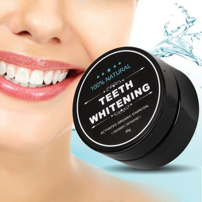 charcoal teeth whitening powder